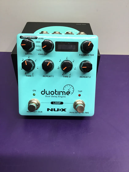 NUX Duotime Stereo Delay Pedal with Independent Time