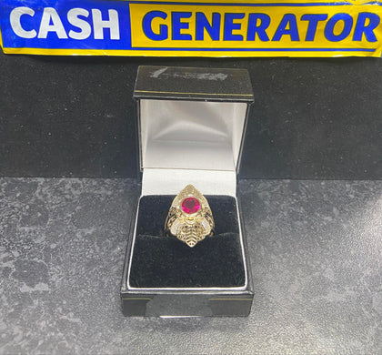 14ct Gold Ring (Size P), 4.8g
