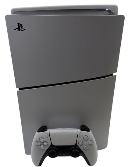 Sony PlayStation 5 Slim, Disk Version, 1TB, White