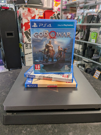 Sony Playstation 4 Slim 1TB - Days Of Play Edition - 3 Games Included