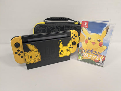 Nintendo Switch Pikachu & Eevee Edition Package