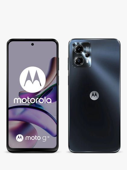 Motorola Moto G13 - 128 GB, Matte Charcoal unlocked.