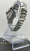 BULOVA TURNSTYLE STEEL SWAROVSKI CRYSTALS MOP DIAL LADIES QUARTZ WATCH 96L260