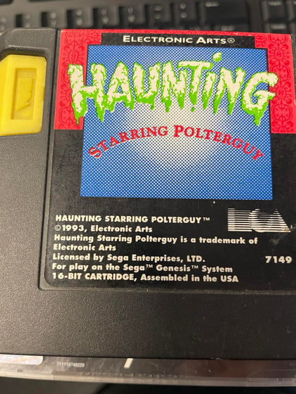 Haunting starring Polterguy Mega Drive.