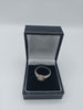 9k white Gold Ring Size Q 2.35G Hallmarked(375)&Tested
