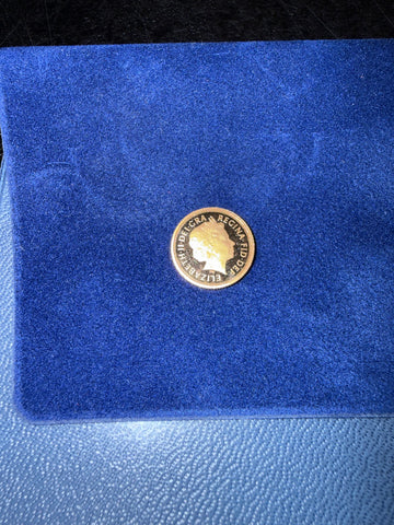 Quarter Sovereign 22ct XRF TESTED - 2013
