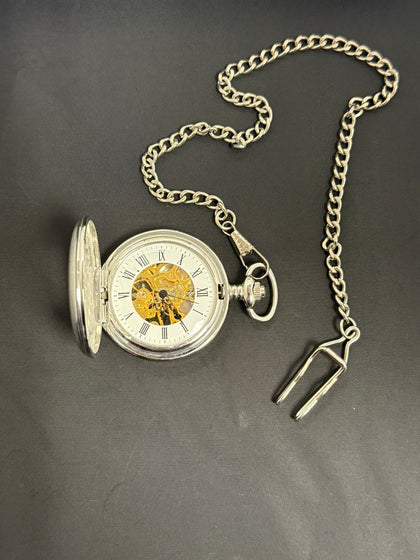 pocket watch and pen set