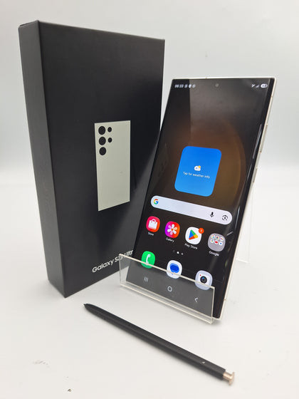 Samsung Galaxy S23 Ultra 512GB cream smartphone unlocked BOXED
