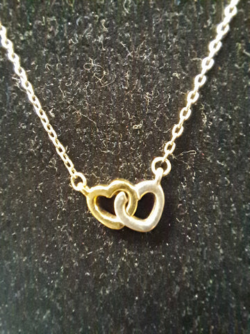 Pandora Two-Tone United in Love Entwined Hearts Necklace - Great Yarmouth