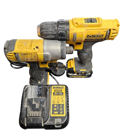 DeWalt Driver Set (DCD710 & DCF815) with 1.3Ah battery and charger