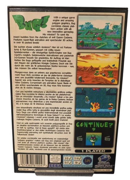 Bug Sega Saturn Game