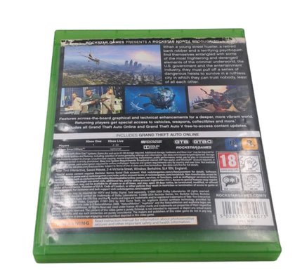Xbox One Grand Theft Auto 5 Game