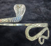 925 Silver Cobra Arm Bracelet 20.7G 925