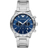 ***Black Friday Sales*** Armani Ar11306 Blue Dial Stainless Steel Strap Gents Watch