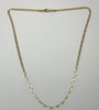 9ct gold anchor link chain 18.5"