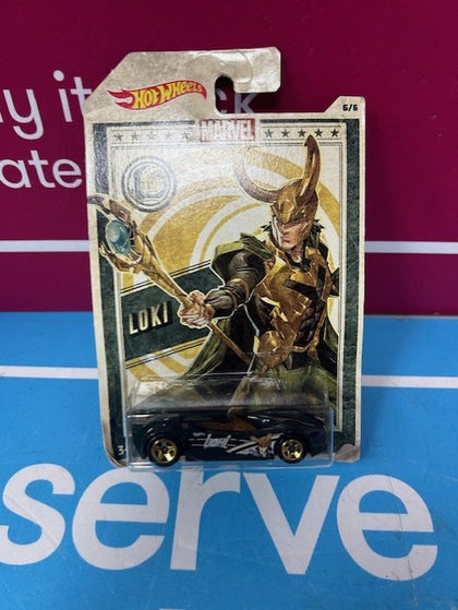 Marvel Scoopa Di Fuego Loki 6/6 Series Hot Wheels Hw.