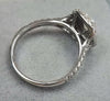 18 ct White Gold Halo Forever Diamond Ring Size N
