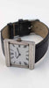 Vintage Bueche Girod “TV Case" Quartz Watch 925 Sterling Silver Case - Unboxed With Leather Strap