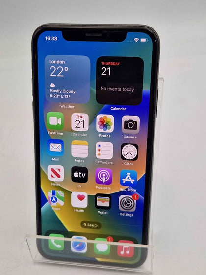 Apple Iphone X Mobile Phone - 64GB ROM - Open Unlocked - Black - Unboxed (75% Battery)