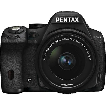 Pentax K-50 16MP Digital SLR Camera Kit with Da L 18-55mm WR F3.5-5.6