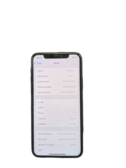 Apple iPhone 11 Pro Max 64GB BH100 Unlocked *Boxed*