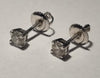 18ct white gold diamond earrings