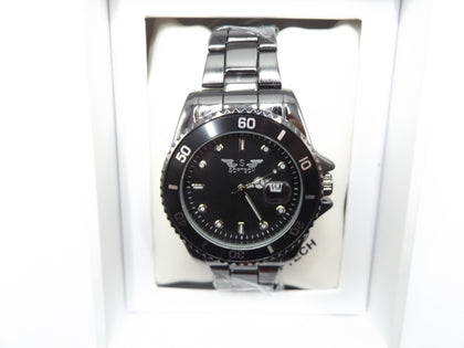 Softech Men's Black Watch