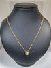 Gold Necklace with Pendent 750 18ct 18'' in Length