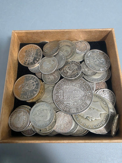 SILVER COINS ALL AROUND 50% SILVER