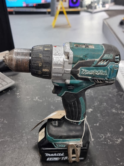 Makita DHP489Z 18v LXT Brushless 2-Speed Combi Drill WITH 5.0AH BATT