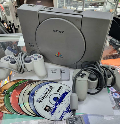 Sony PlayStation Classic w/ 2x Controllers, Unboxed + Games