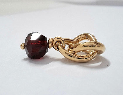Pandora January Birthstone Eternity Circle Dangle Charm