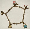 9ct Gold Charm Bracelet