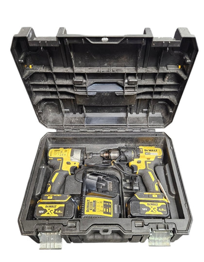 DeWalt Cordless Drill and Driver Set (DCF787 & DCD778) - with Case