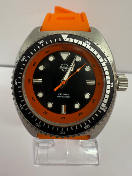 Shield Dreyer Men's Diver strap watch