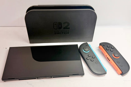 Switch 2 Console, 256GB + Black Joy-Con 2, (No DLC) Unboxed