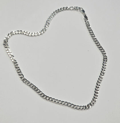 925 Silver 20” Curb Chain