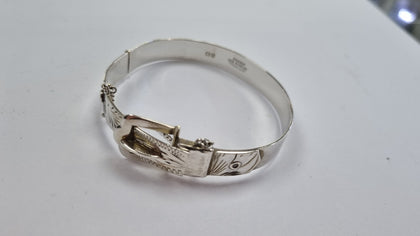 EXCALIBUR HALLMARKED SILVER BANGLE