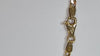 9ct gold square link chain 18"