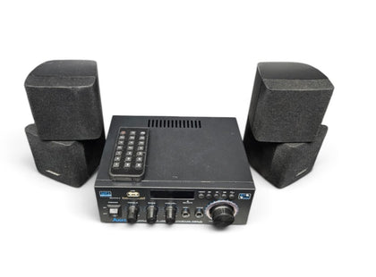 BT.C AK45 Stereo MP3 Amplifier with 2 x Bose Cube Speakers