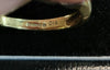 18CT - Yellow Gold Ring With Diamond - Size J - 2.64g