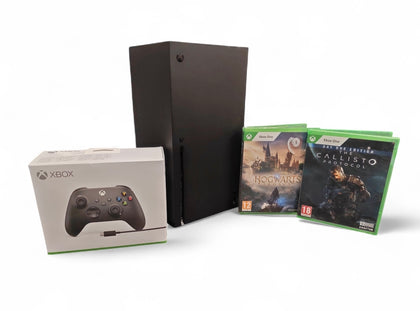 Microsoft XBox Series X 1TB w/Hogwarts Legacy and The Callisto Project**Unboxed**