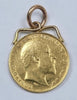 1910 Gold Half Sovereign Coin Edward V11