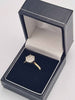 9ct Yellow Gold CZ Cluster Ring - 2.91 Grams - Size Q