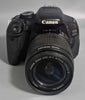 Canon EOS 600D + 18-55mm IS II, With Extra Battery And Case