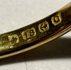 18CT Gold Wedding Band Size Q