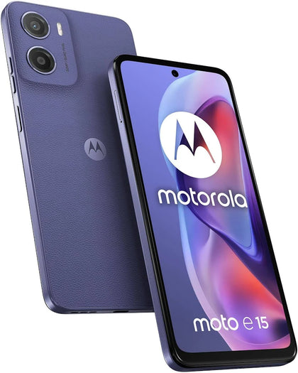 Motorola E15 Fresh Lavender Smartphone