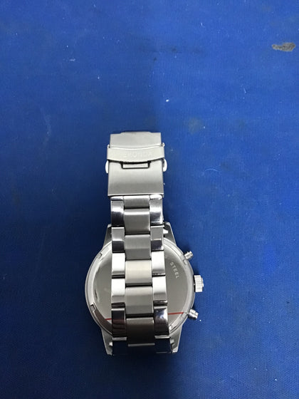 Sekonda Men's Stainless Steel Dual Time Bracelet Watch