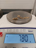 9ct Solid Yellow Gold Curb Bracelet 8" 7.80G