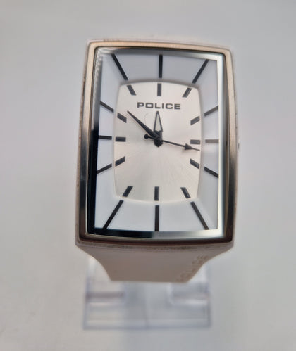 Police Men's Vantage X Watch Pl-13077m white unisex rubber watch boxed